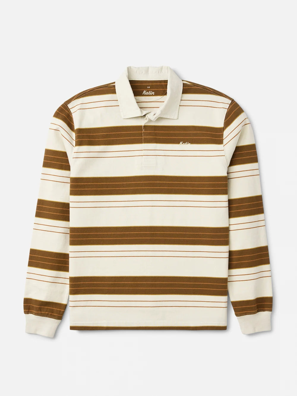 Katin Greg LS Rugby Polo: Vapor