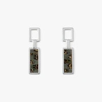 Brackish Kwan Silver Drop Earrings