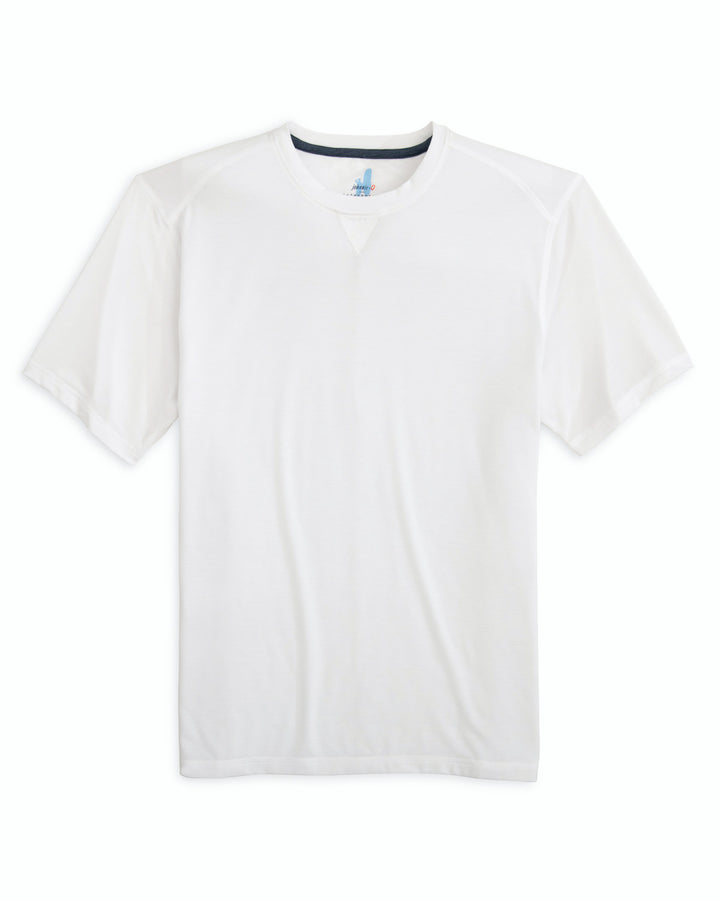 Johnnie-O The Course Performance T-Shirt: White