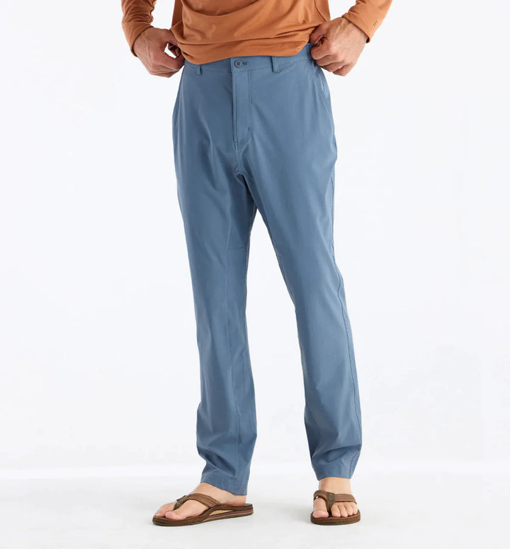 Free Fly Men's Latitude Pant: Slate Blue