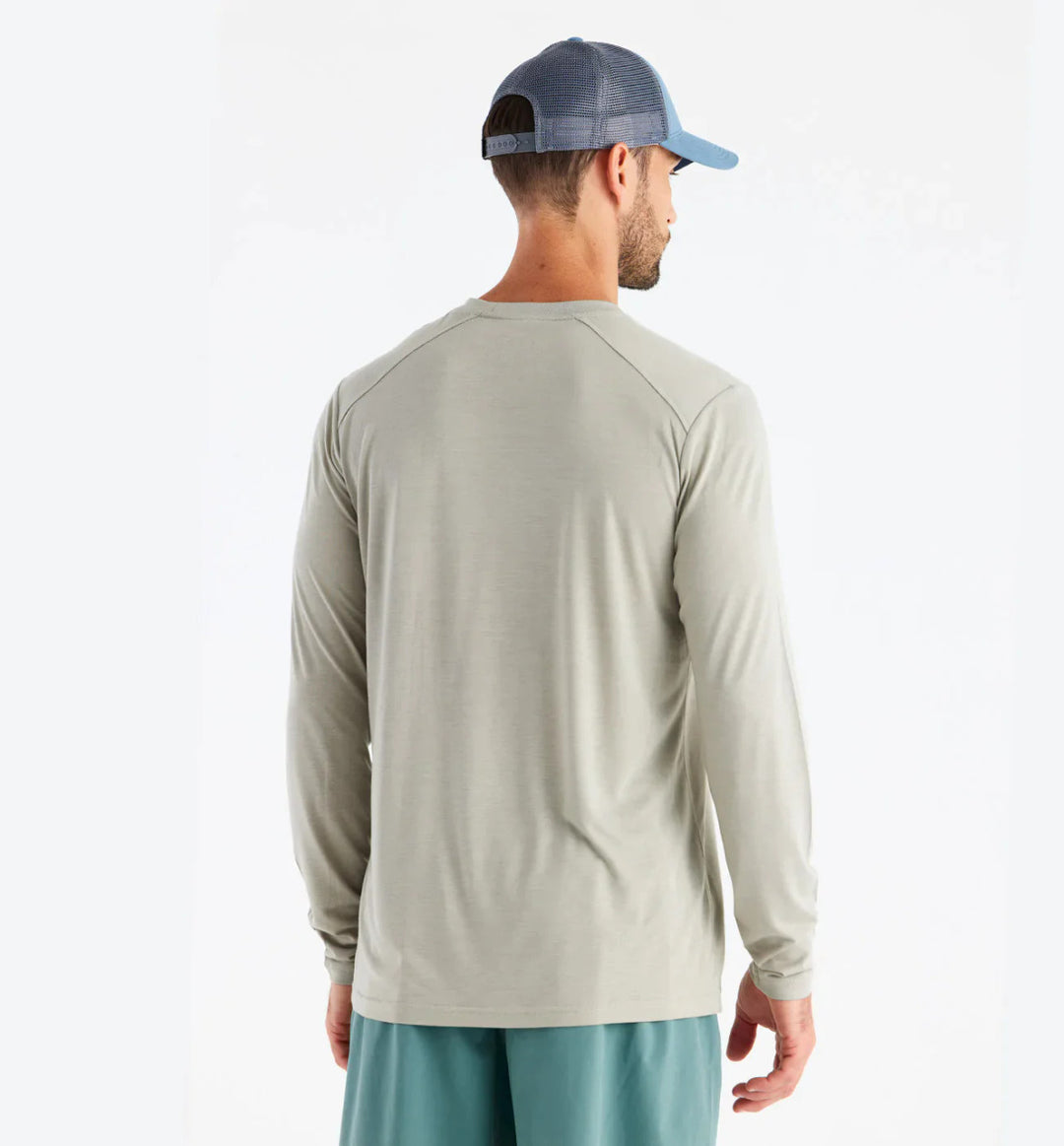 Free Fly Men's Bamboo Lightweight Long Sleeve: Sandstone