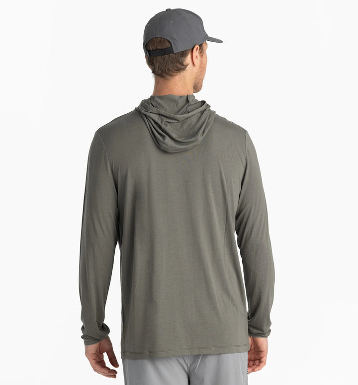 Free Fly Men's Bamboo Lightweight Hoody: Fatigue