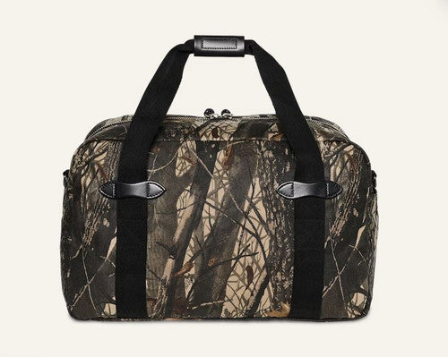 Filson Medium Tin Cloth Duffle Bag: Realtree Hardwoods Camo