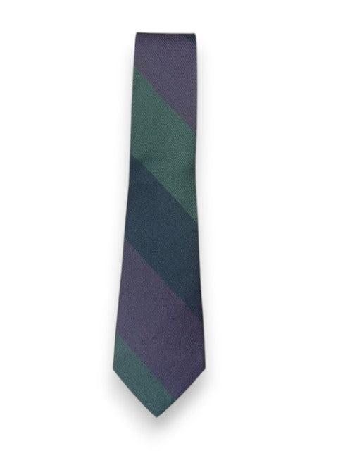 R Hanauer Midnight Jennifer Stripes Necktie
