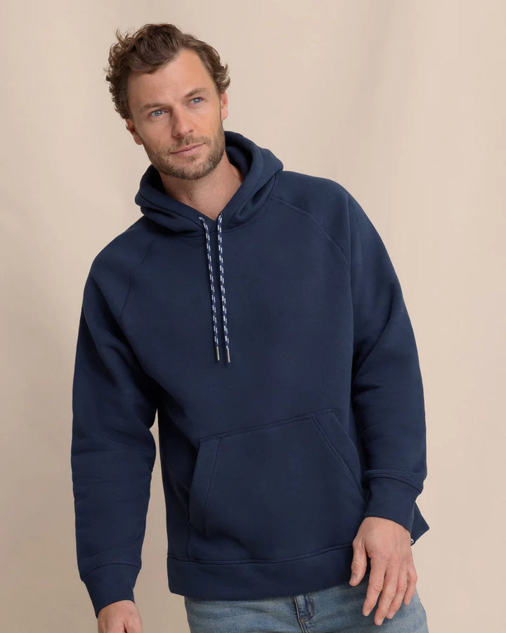 Southern Tide Millview Fleece Hoodie: Dress Blue