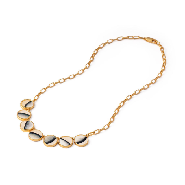 Brackish Zoe Multi-Bezel Necklace