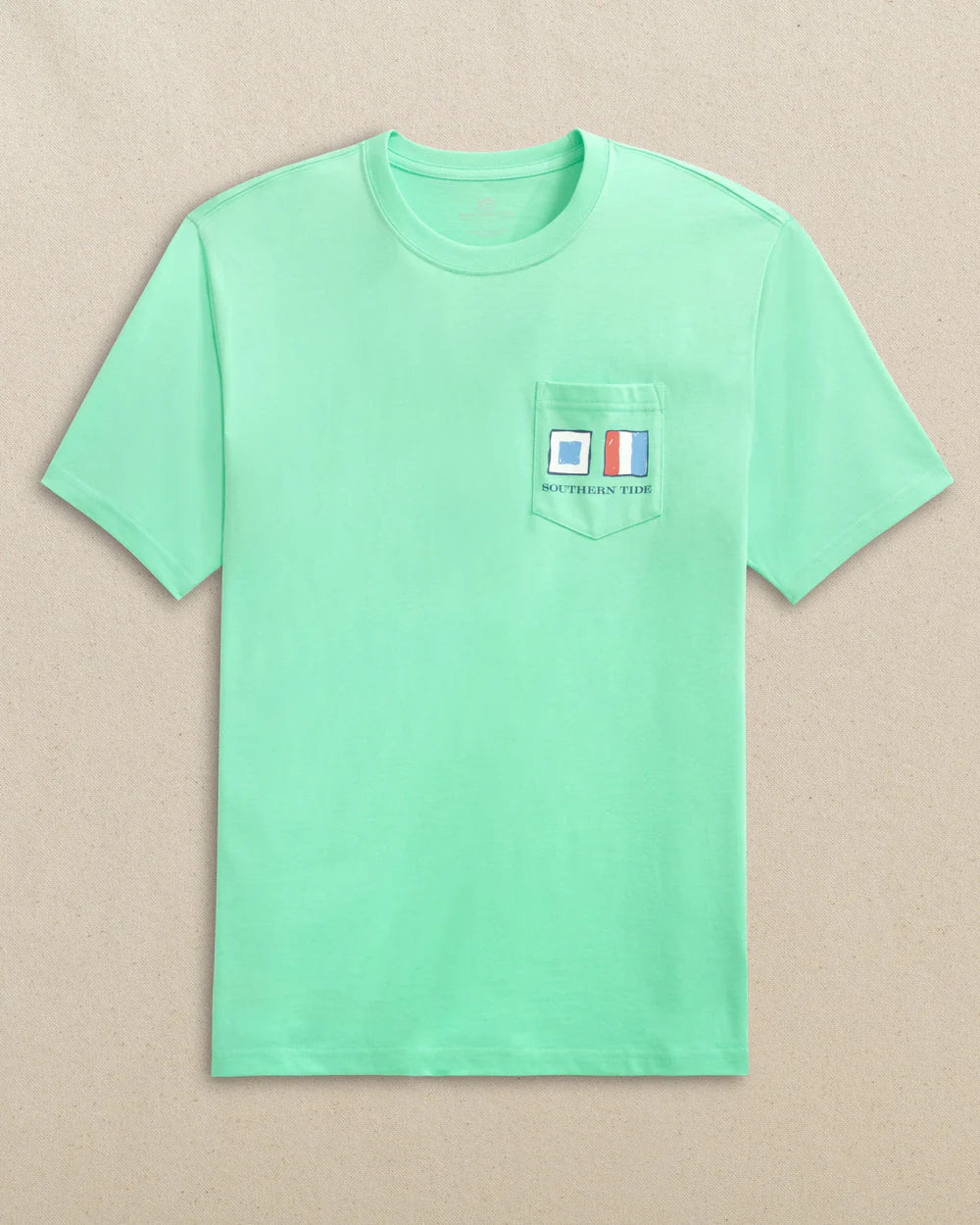 Southern Tide Nautical Flags T-Shirt: Gulf Shore