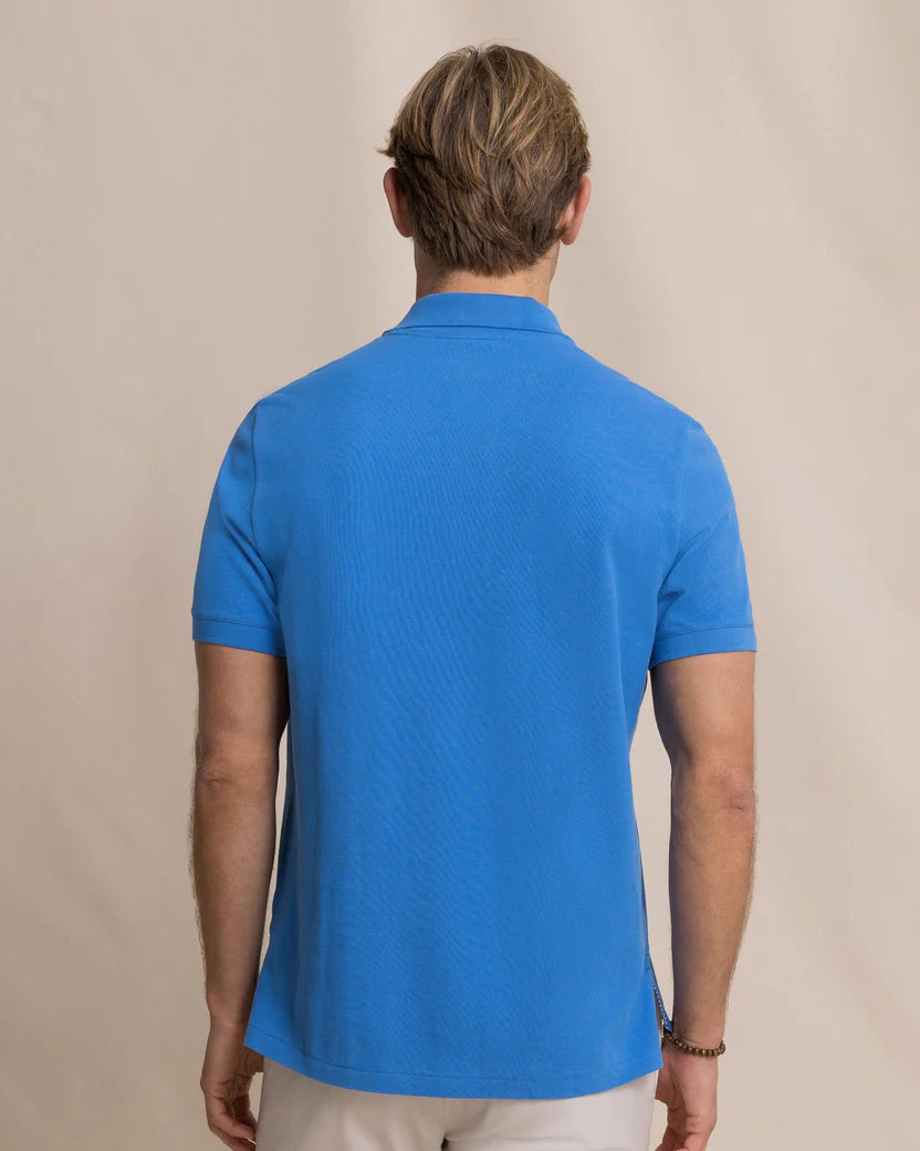 Southern Tide Skipjack Polo Shirt: Blue Stream