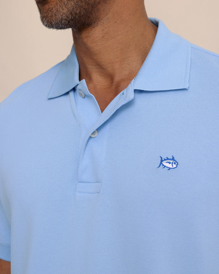 Southern Tide Skipjack Polo Shirt: Ocean Channel