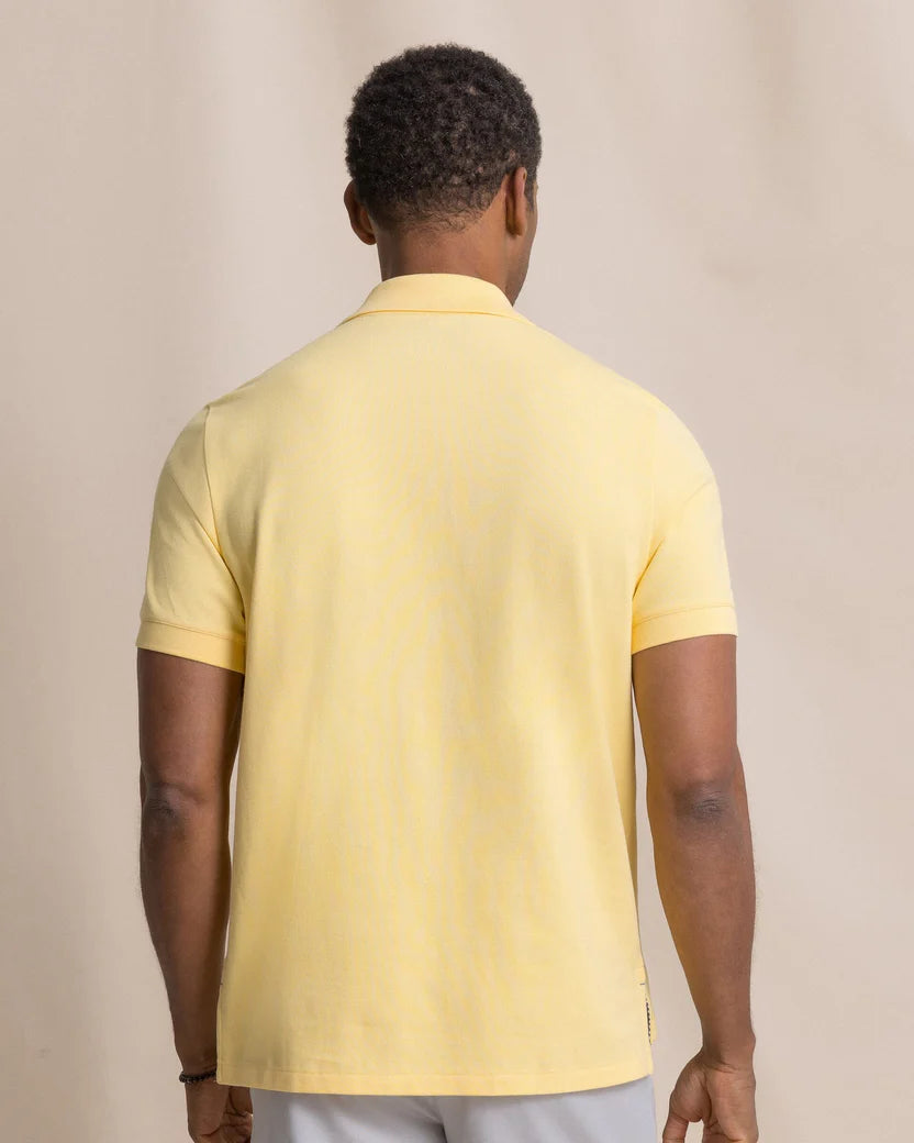 Southern Tide Skipjack Polo Shirt: Pineapple