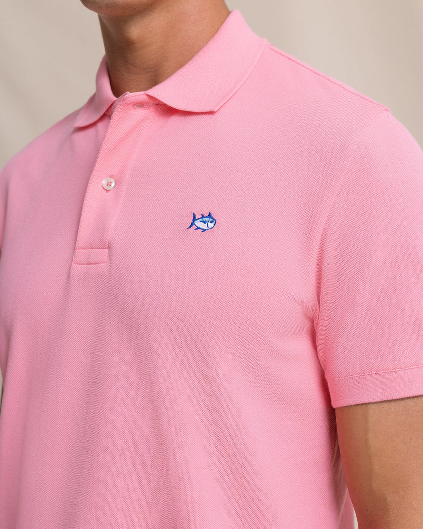 Southern Tide Skipjack Polo Shirt: Sea Pink