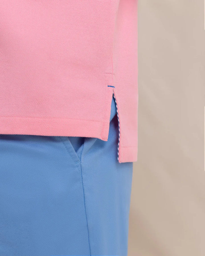 Southern Tide Skipjack Polo Shirt: Sea Pink
