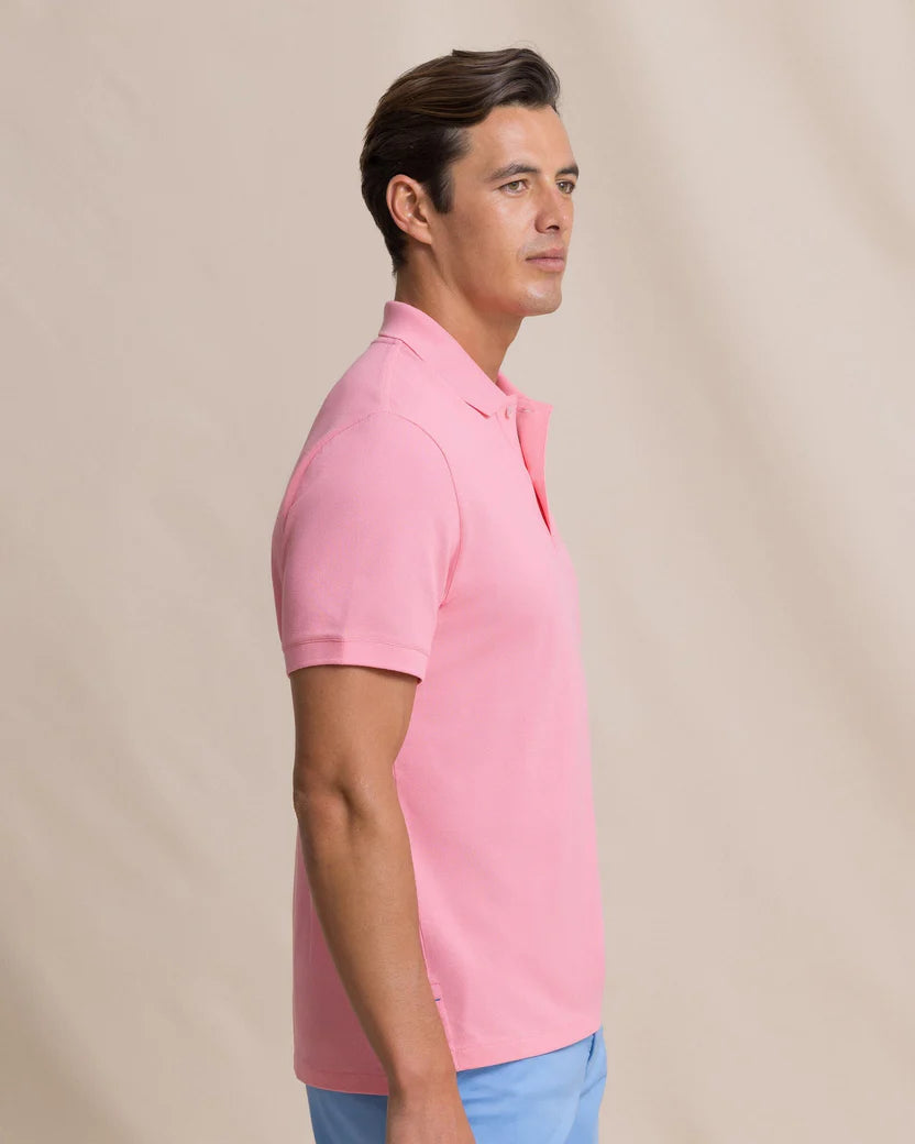 Southern Tide Skipjack Polo Shirt: Sea Pink