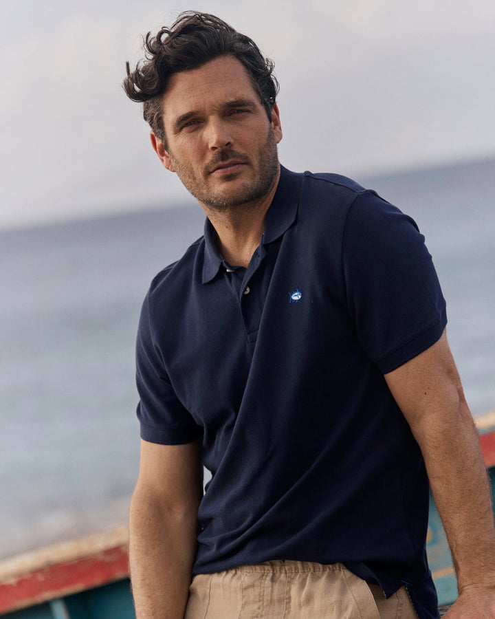 Southern Tide Skipjack Polo Shirt: True Navy