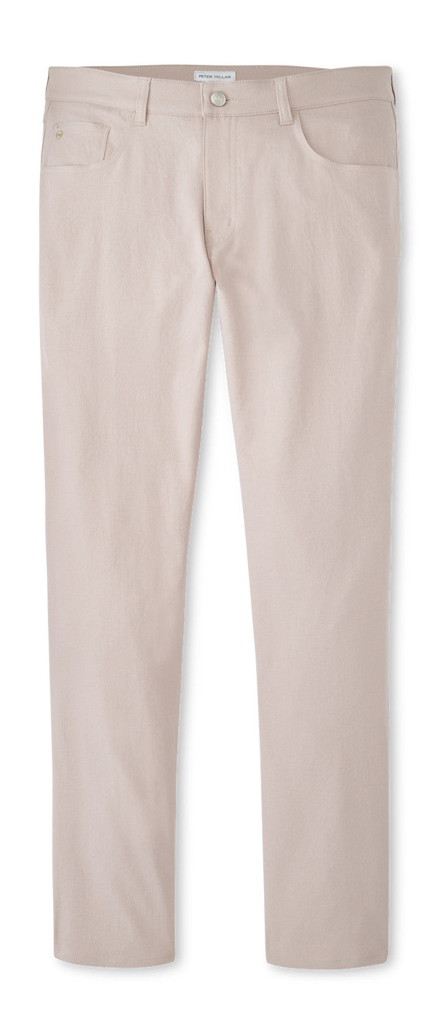 Peter Millar eb66 Performance Five-Pocket Pant: Khaki