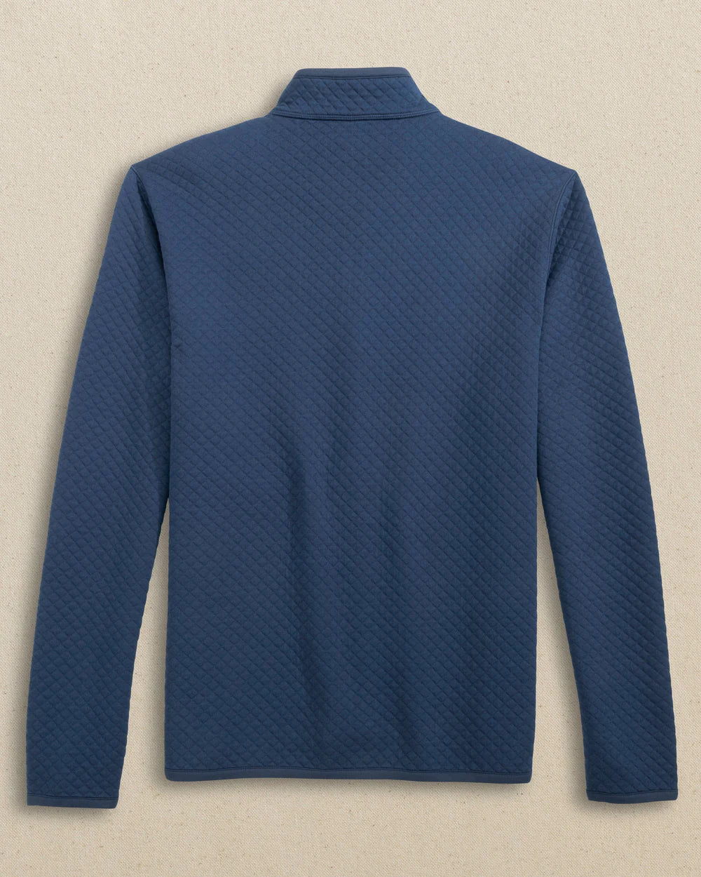 Southern Tide Oak Island Reversible Quarter Zip: Dress Blue