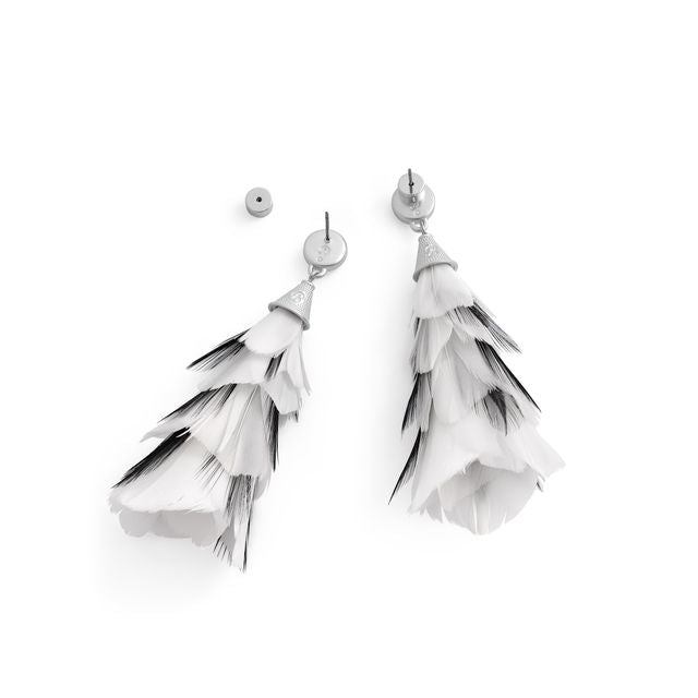 Brackish Angela Statement Earring: silver