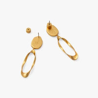Brackish Organic Drop Earring: Kimberly