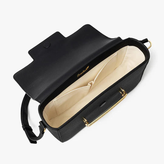 Brackish Oxford Handbag: Black/Guinea