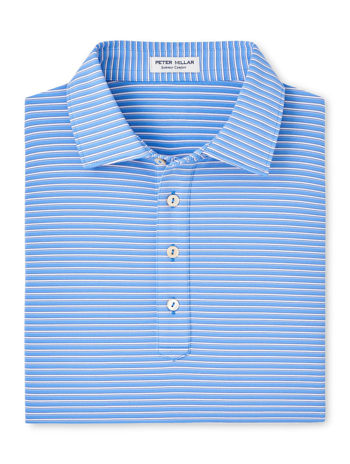 Peter Millar Chatham Performance Jersey Polo: Liberty Blue