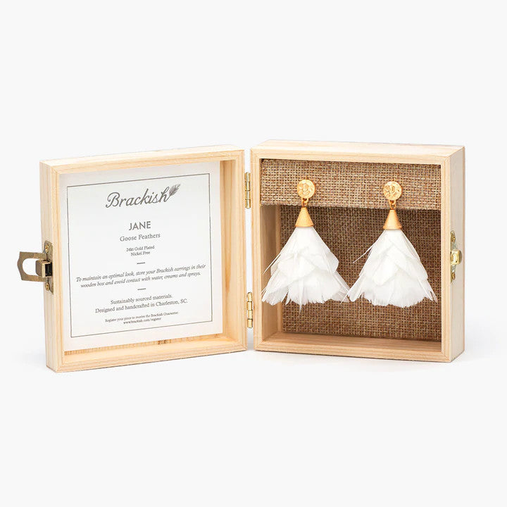 Brackish Petite Statement Earring: Jane