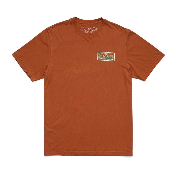 Howler Cotton T-shirt: Howler Slab - Caramel