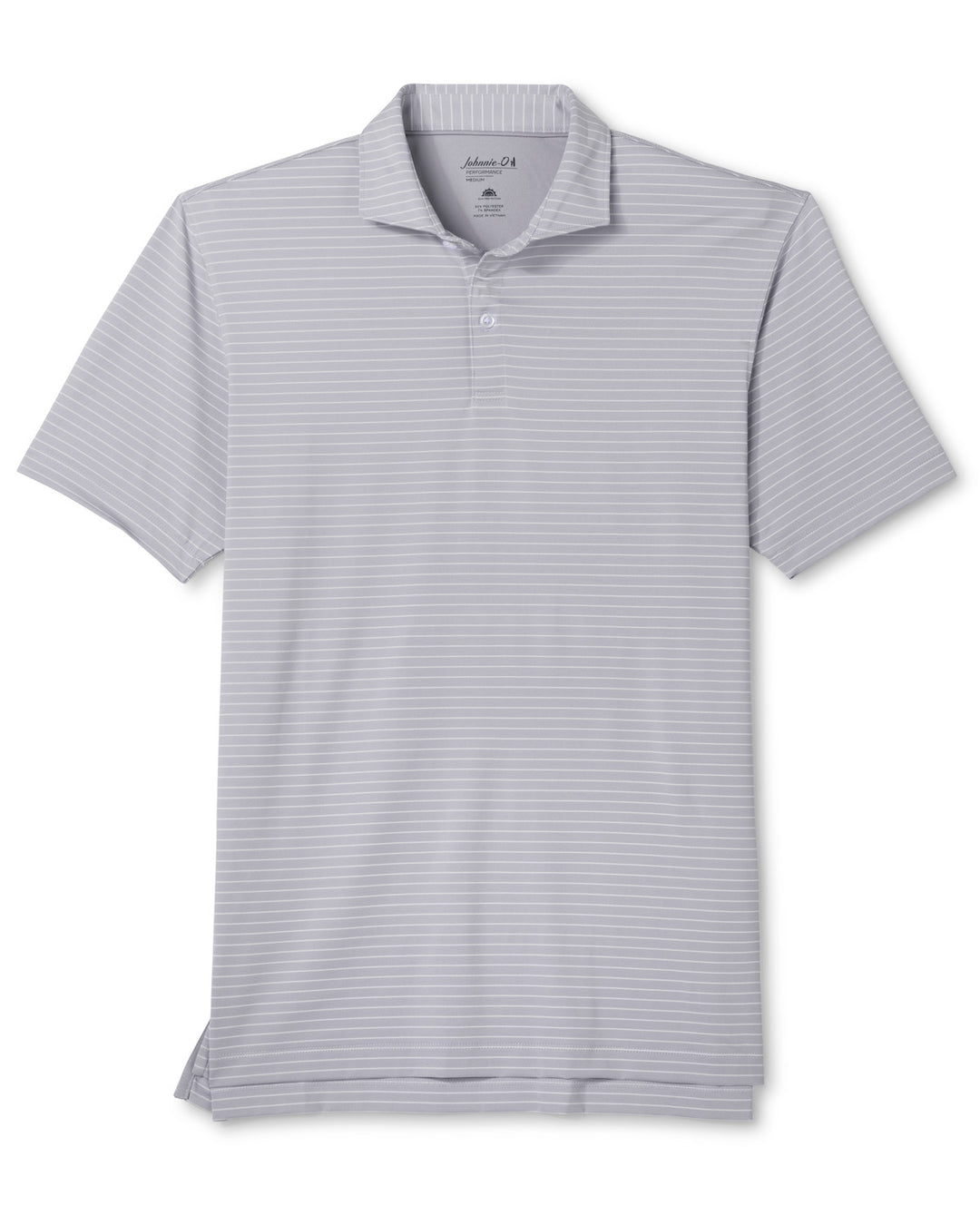 Johnnie-O Performance Jersey Polo: Beau Stripe: Thunder