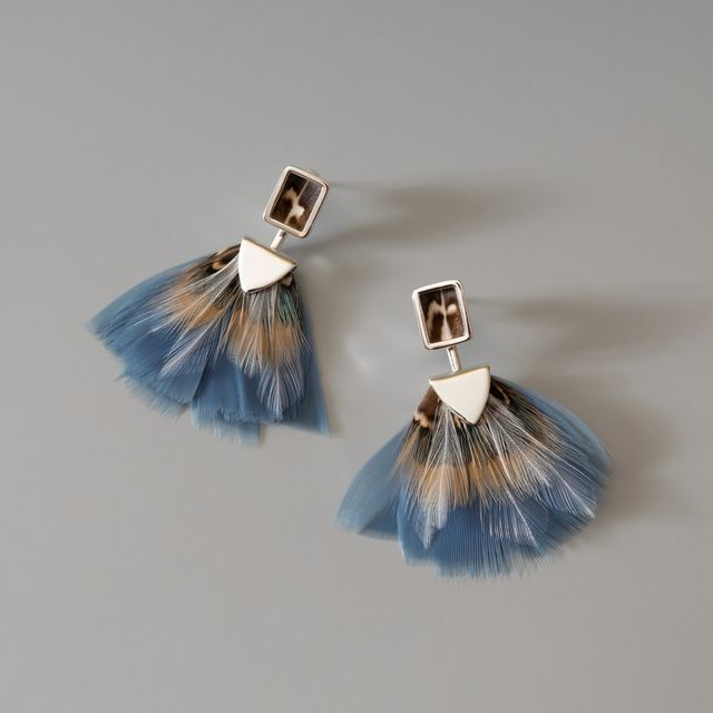 Brackish Sydney Bezel Drop Earring