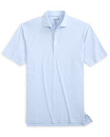 Johnnie-O Performance Stetson Stripe Mesh Polo: Maliblu