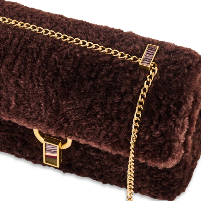 Brackish Hillingdon Shearling Handbag