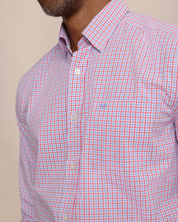 Southern Tide Charleston Summerton Plaid Sportshirt: Snapper