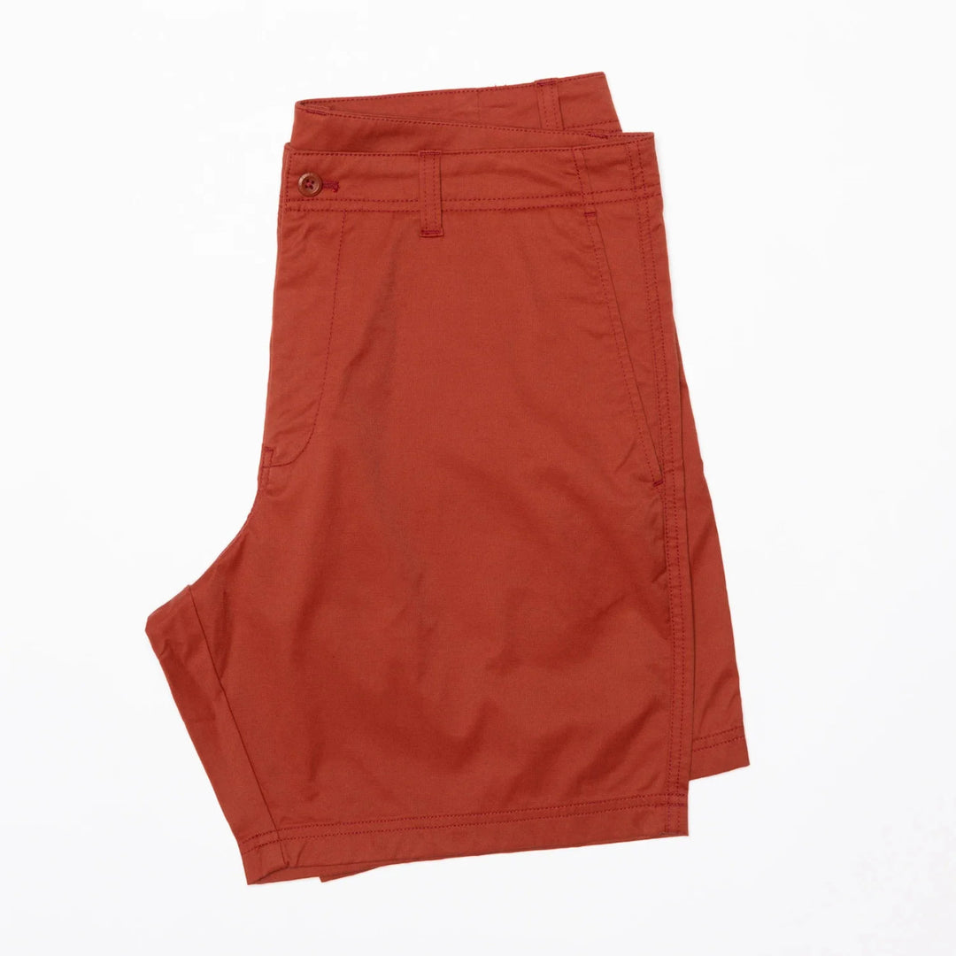 Duck head 8" Harbor Performance Short: Burnt Henna