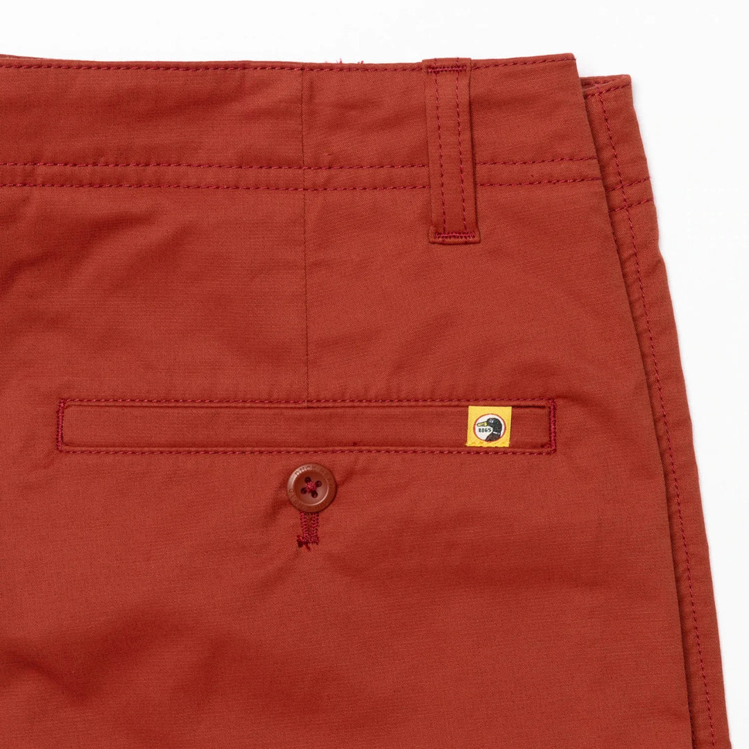 Duck head 8" Harbor Performance Short: Burnt Henna