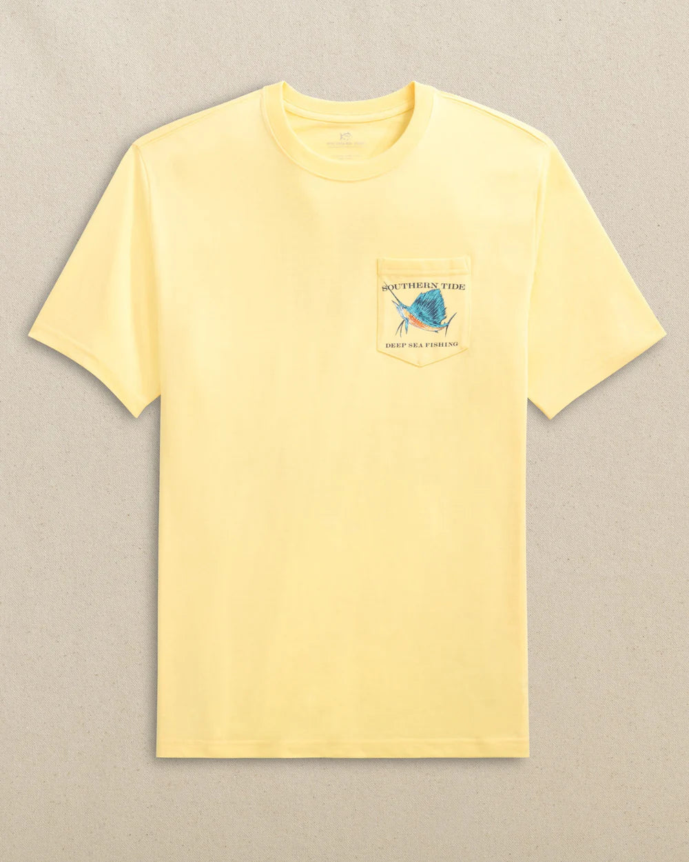 Southern Tide Sailfish Deep Sea Fishing T-shirt: Pineapple