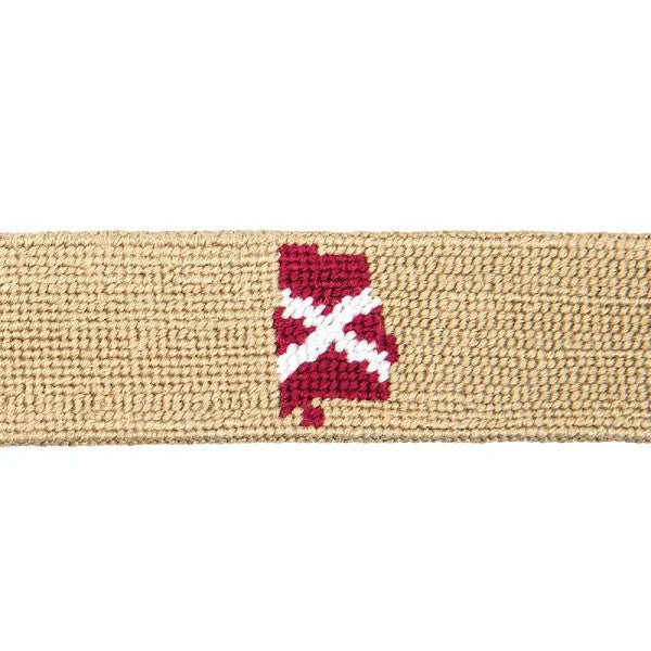 Smathers and Branson University of Alabama Needlepoint Life Belt