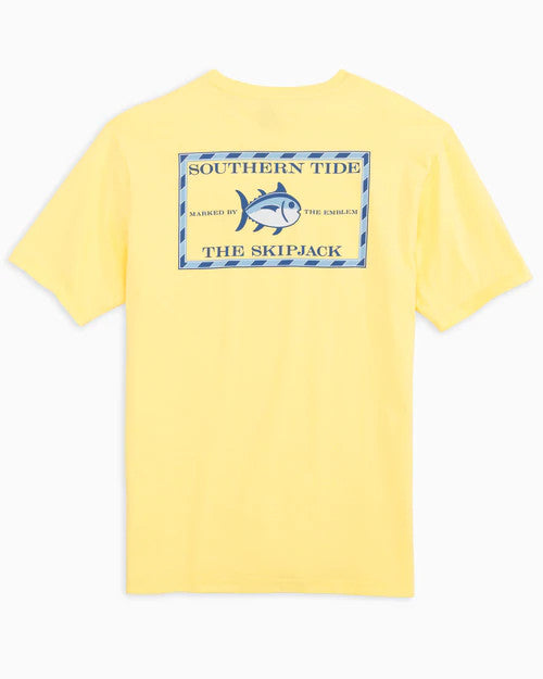 Southern Tide Original Skipjack Short Sleeve T-Shirt: Blonde