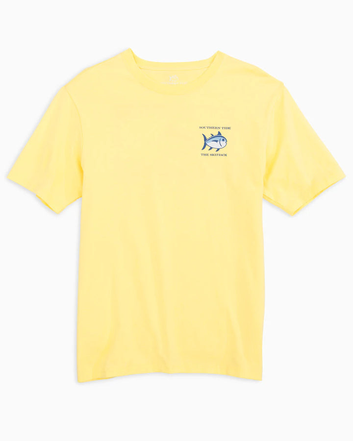 Southern Tide Original Skipjack Short Sleeve T-Shirt: Blonde