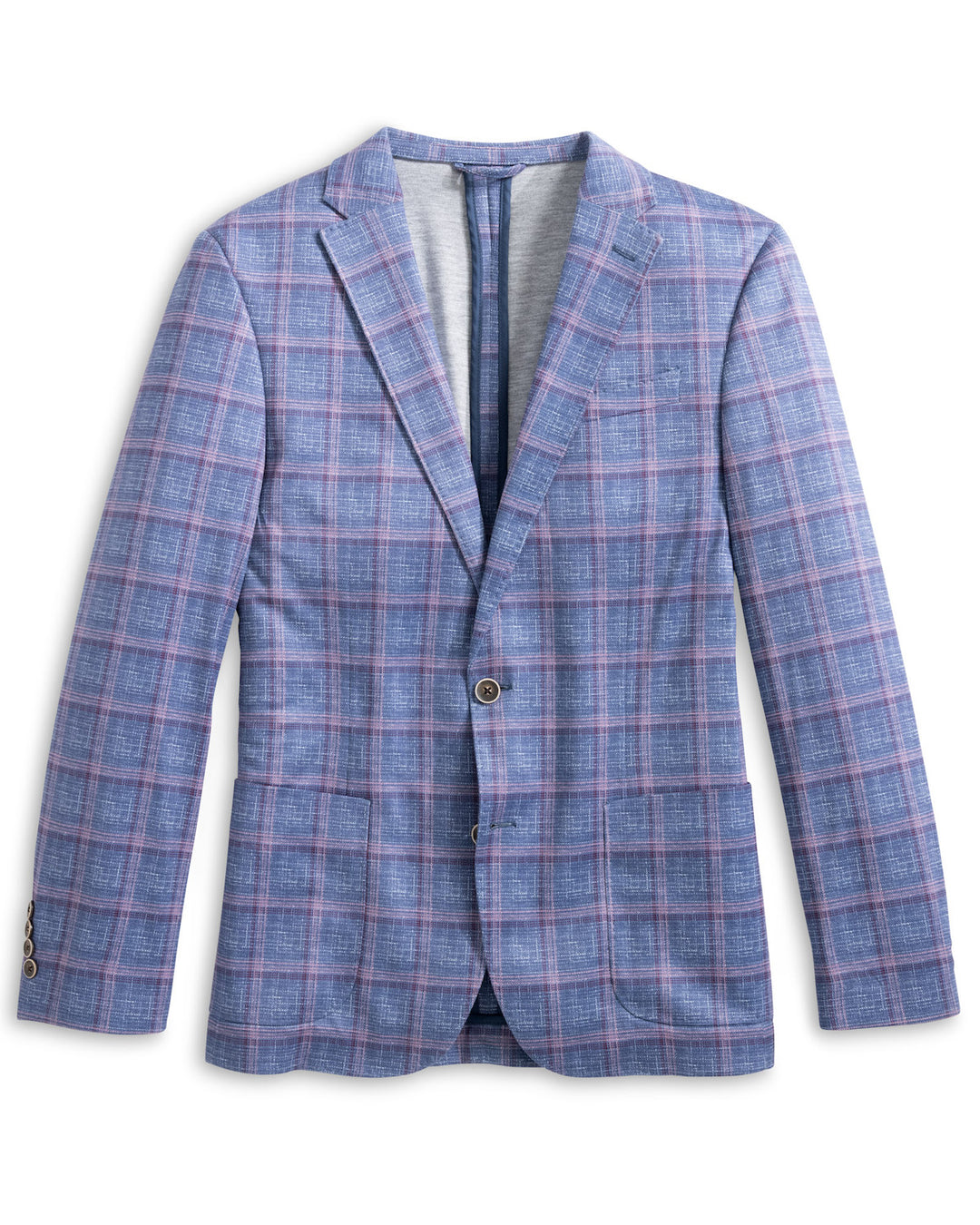 Johnnie-O Polanco Top Shelf Printed Knit Sport Coat: Laguna Blue