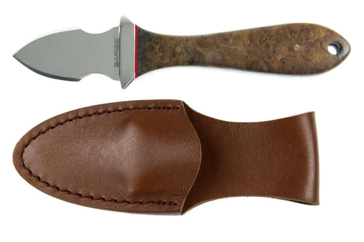 Sarge Tide: Maple Burl Oyster Knife