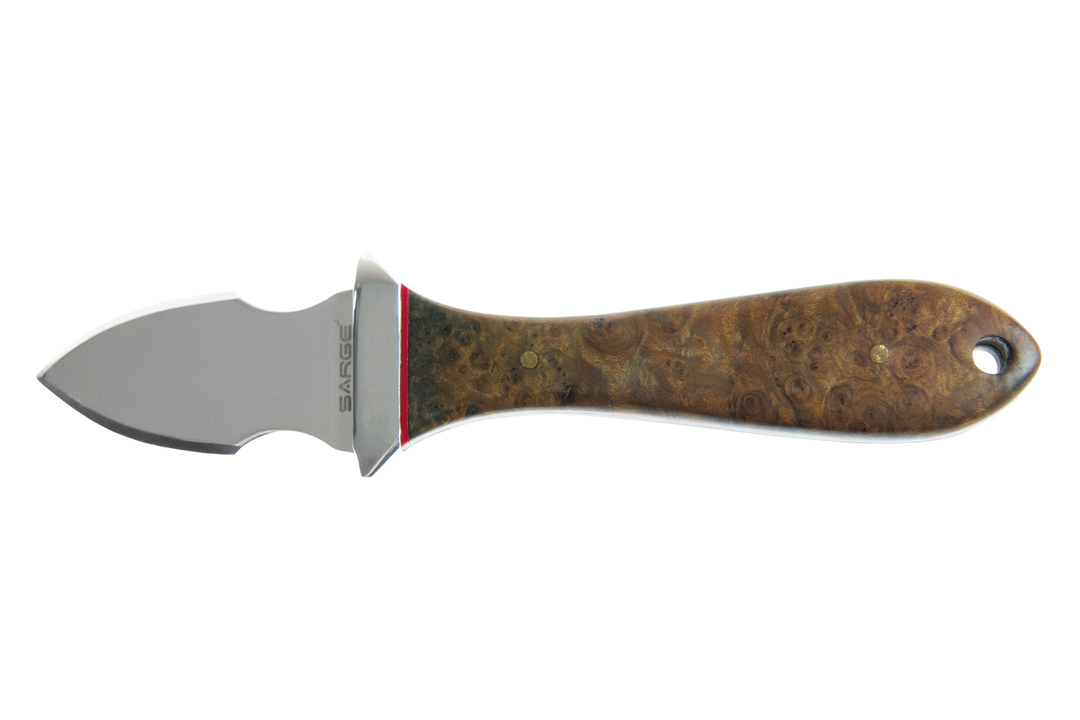 Sarge Tide: Maple Burl Oyster Knife