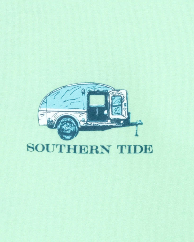 Southern Tide Skipjack Camper T-Shirt: Offshore Green