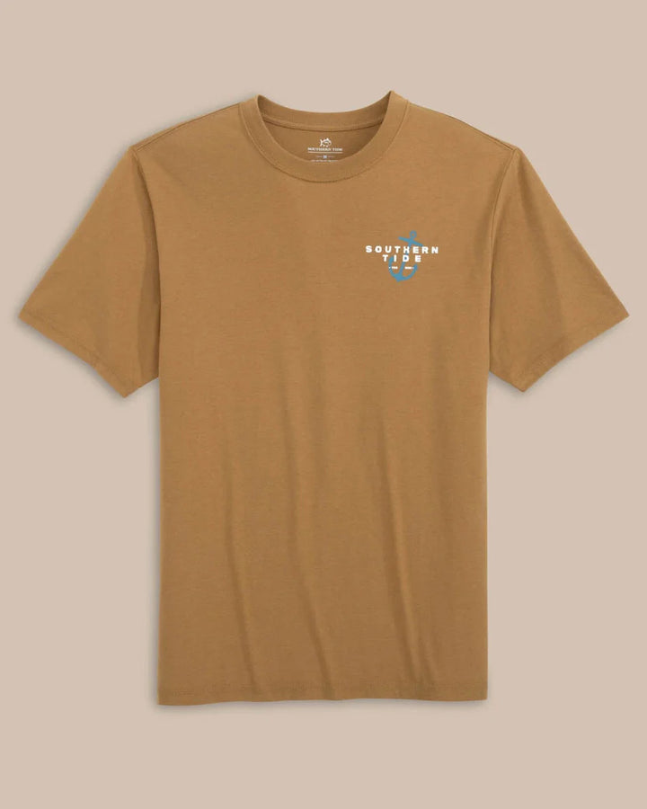 Southern Tide Skipjack TC Lures T-Shirt: Hazelnut Khaki