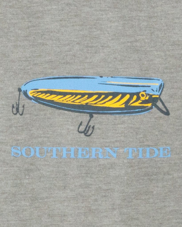 Southern Tide Skipper Jack's Lure Shop Skipjack T-Shirt - Heather Grey