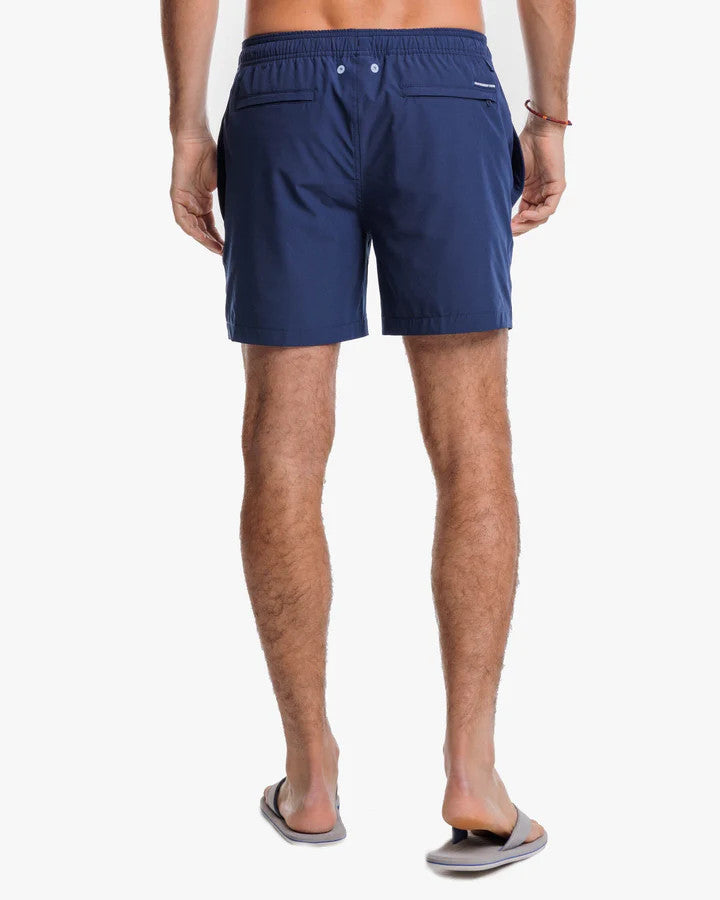 Southern Tide Solid Swim Trunk: True Navy