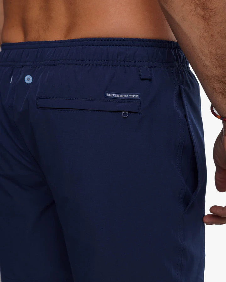 Southern Tide Solid Swim Trunk: True Navy