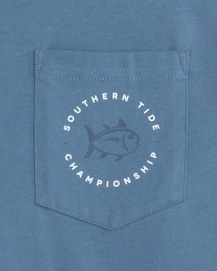 Southern Tide ST Championship Short Sleeve T-shirt: Coronet Blue