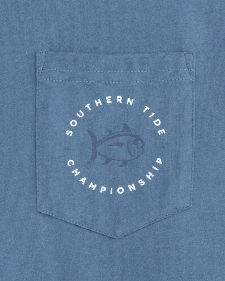 Southern Tide ST Championship Short Sleeve T-shirt: Coronet Blue