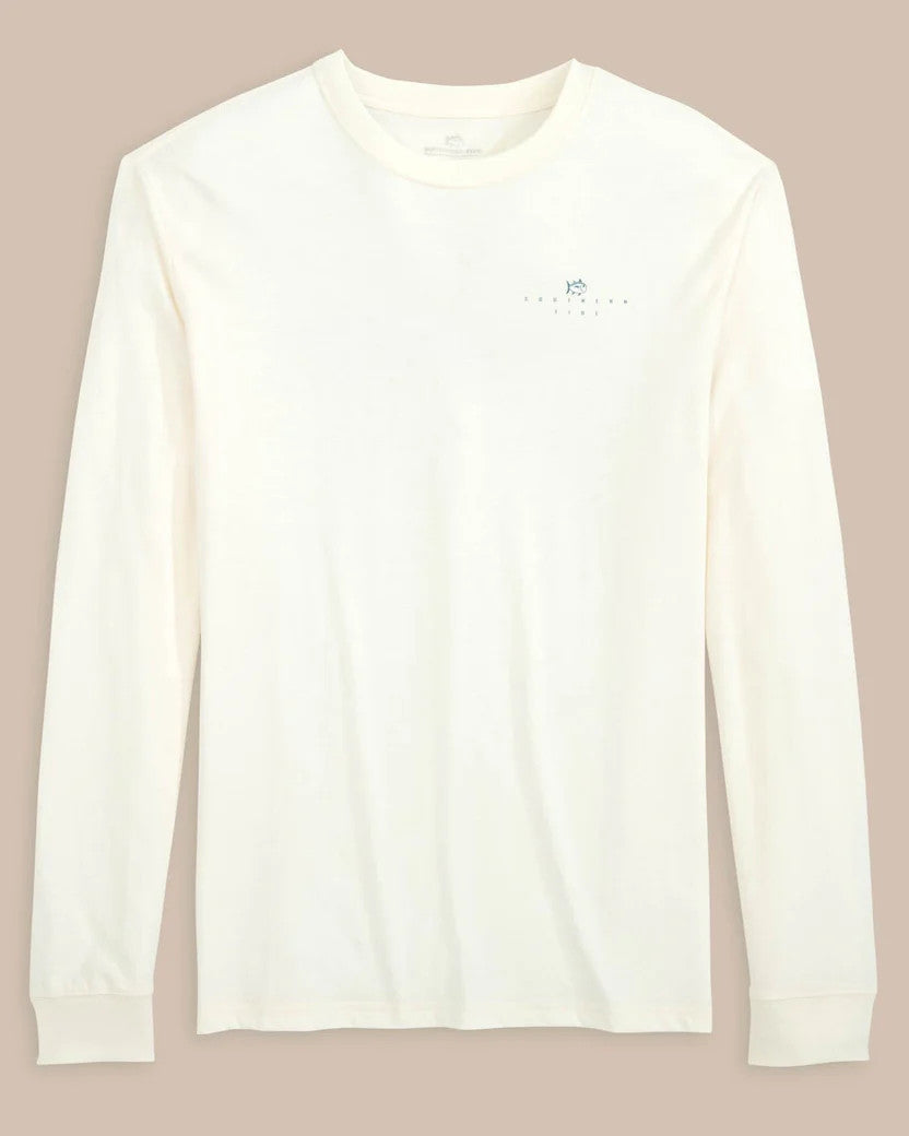 Southern Tide ST Skipjack Lures T-Shirt: Sand White