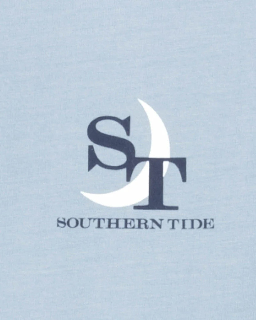 Southern Tide Southern Coastal Long Sleeve T-Shirt: Tsunami Grey