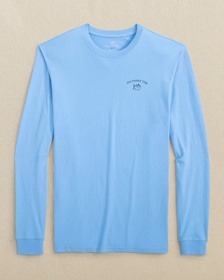 Southern Tide ST Sunset Long Sleeve T-shirt: Ocean Channel